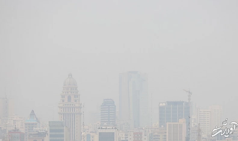 (تصاویر) شرایط ناسالم هوای تهران